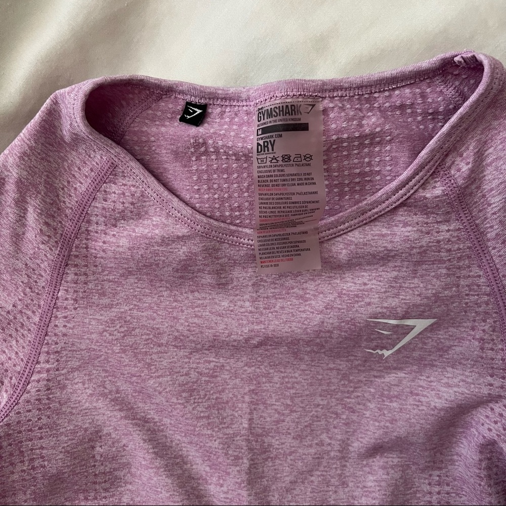 Gymshark crop long sleeve